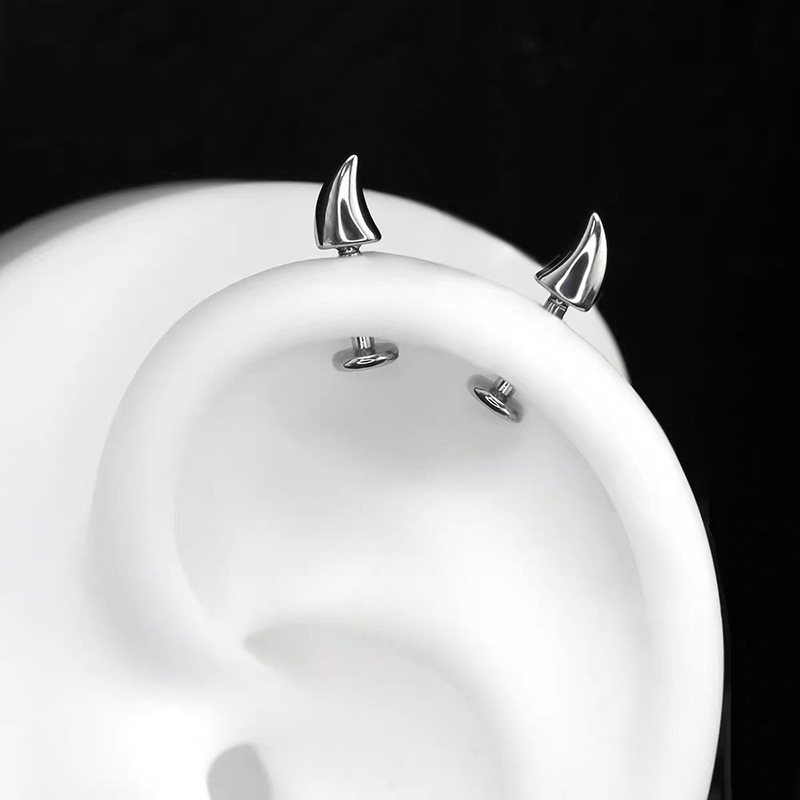 Women'S Accessories Jewelry Sale - Pendientes de cuerno de diablo bonitos