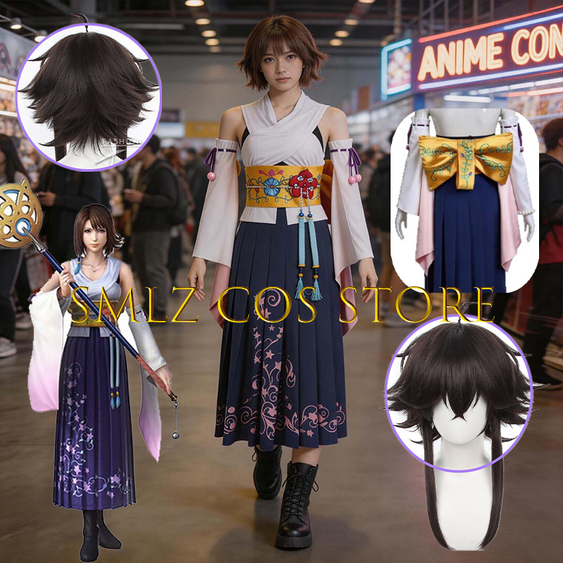 Women Accessories Products - Disfraz de Cosplay de Yuna de