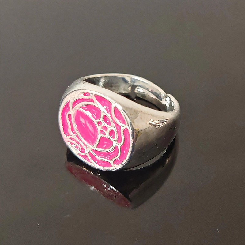 Women'S Accessories Rings - Anillo de rosa rosa Tenjou Utena