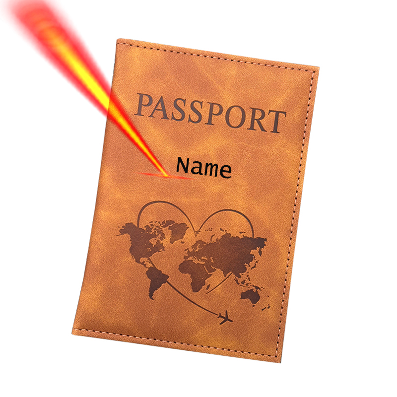 Women'S Accessories Wallet - Porta pasaporte con nombre personalizado, billetera