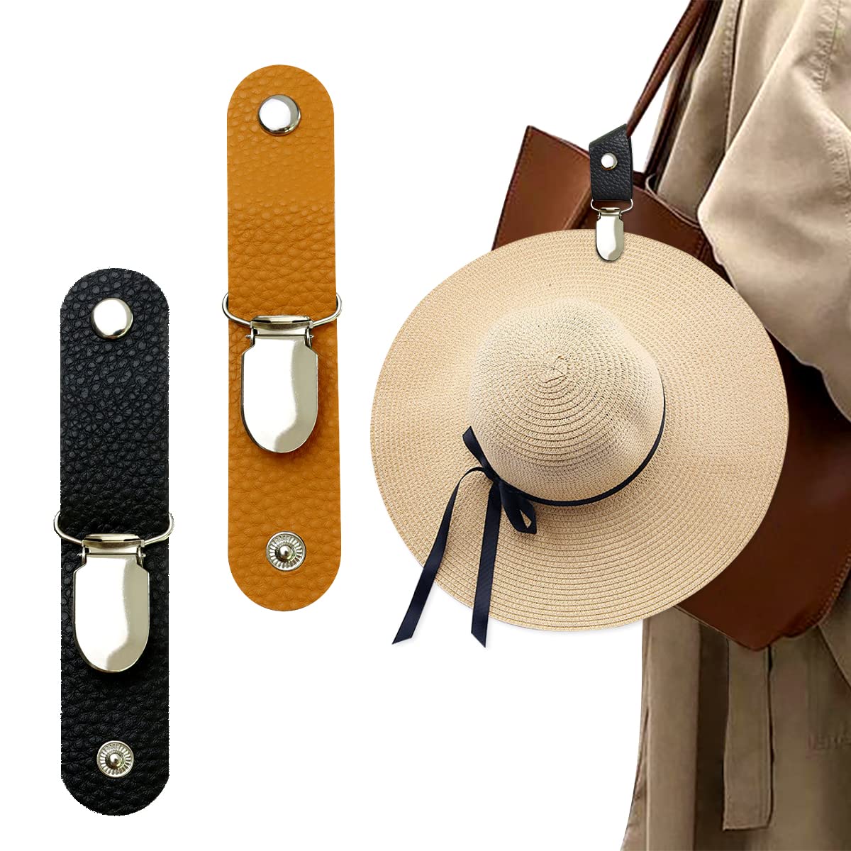 Women'S Accessories Handbags - Clip para Sombrero de Cuero PU