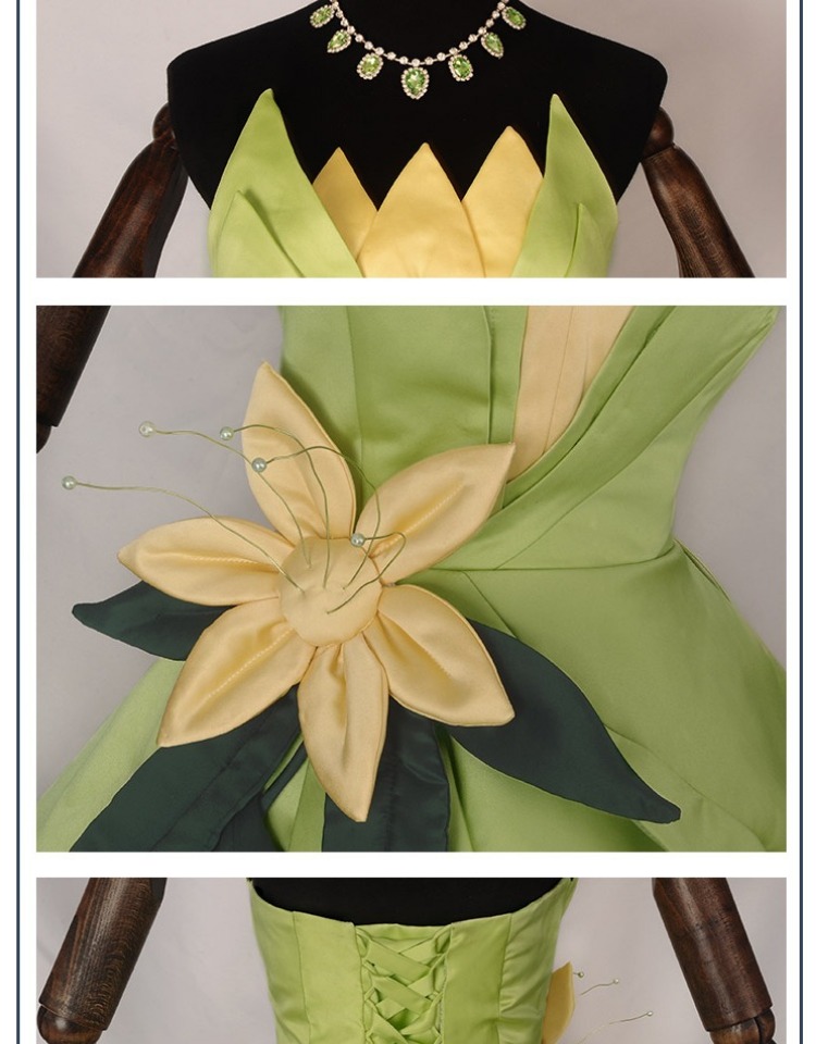 Disfraz de princesa Tiana, dis - Women Accessories Products reseña y precio