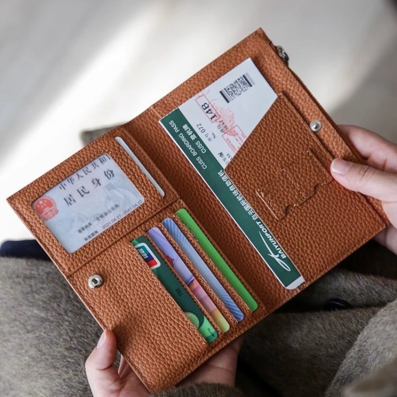 Funda de cuero para pasaporte, - Women'S Accessories Wallet reseña y precio