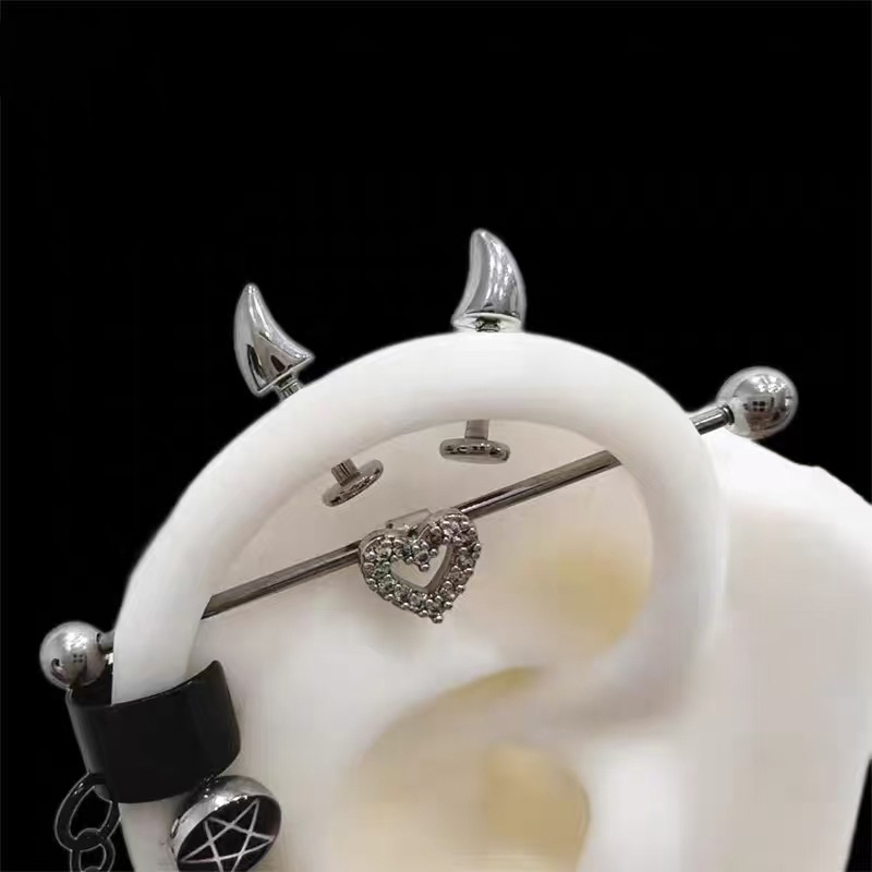 Pendientes de cuerno de diablo - Women'S Accessories Jewelry Sale reseña y precio