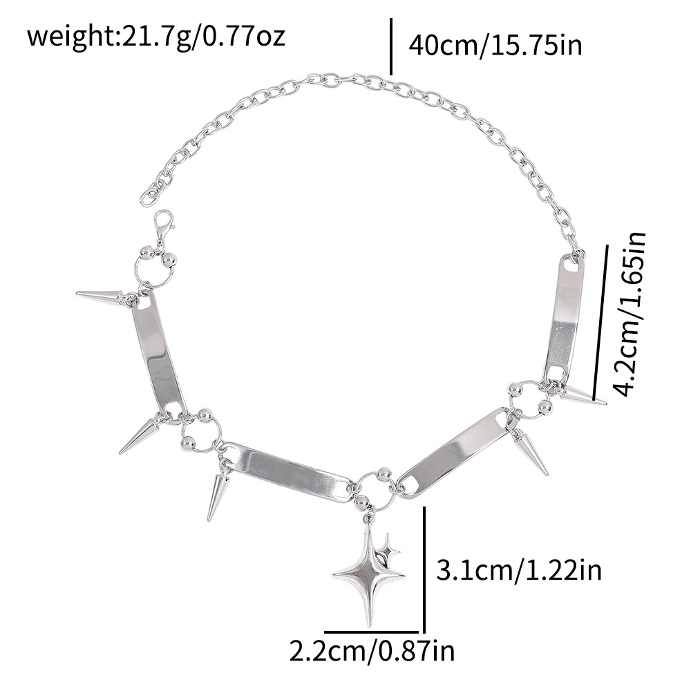 Gargantilla Punk con Estrellas - Women'S Accessories Designer reseña y precio
