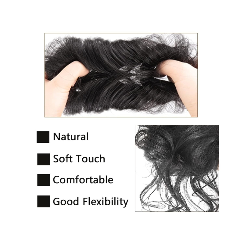 Bollos de pelo rizado desorden - Hair Band Elastic reseña y precio