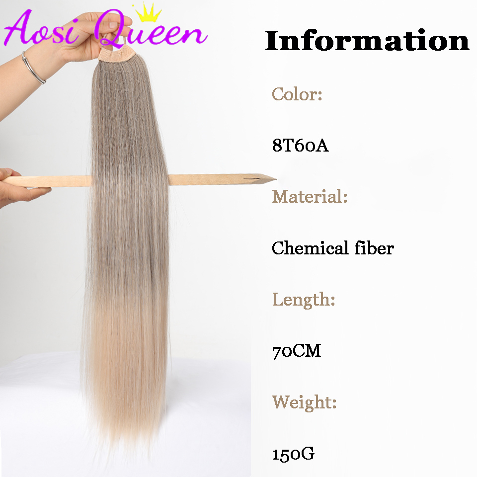 AOSI peluca cola de caballo fe - Hair Band Elastic reseña y precio