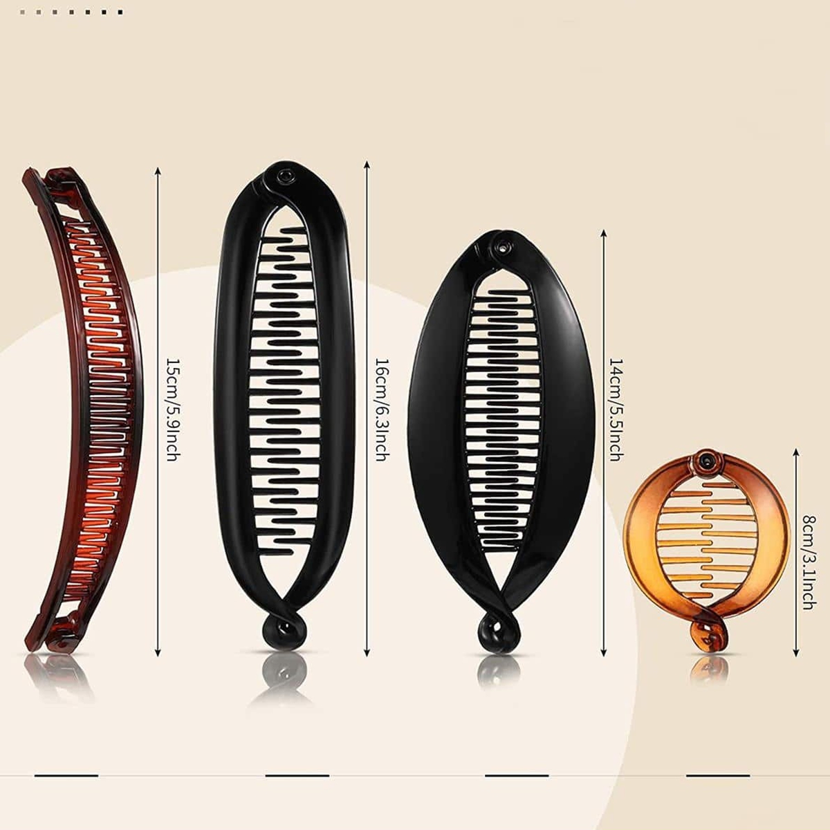 Juego de 12 piezas de pinzas d - Women'S Formal Accessories reseña y precio