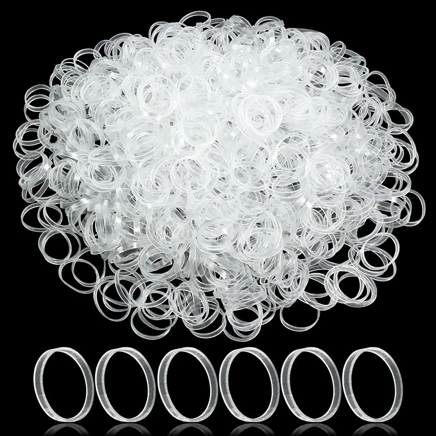 Cuerdas transparentes para col - Hair Band Elastic reseña y precio