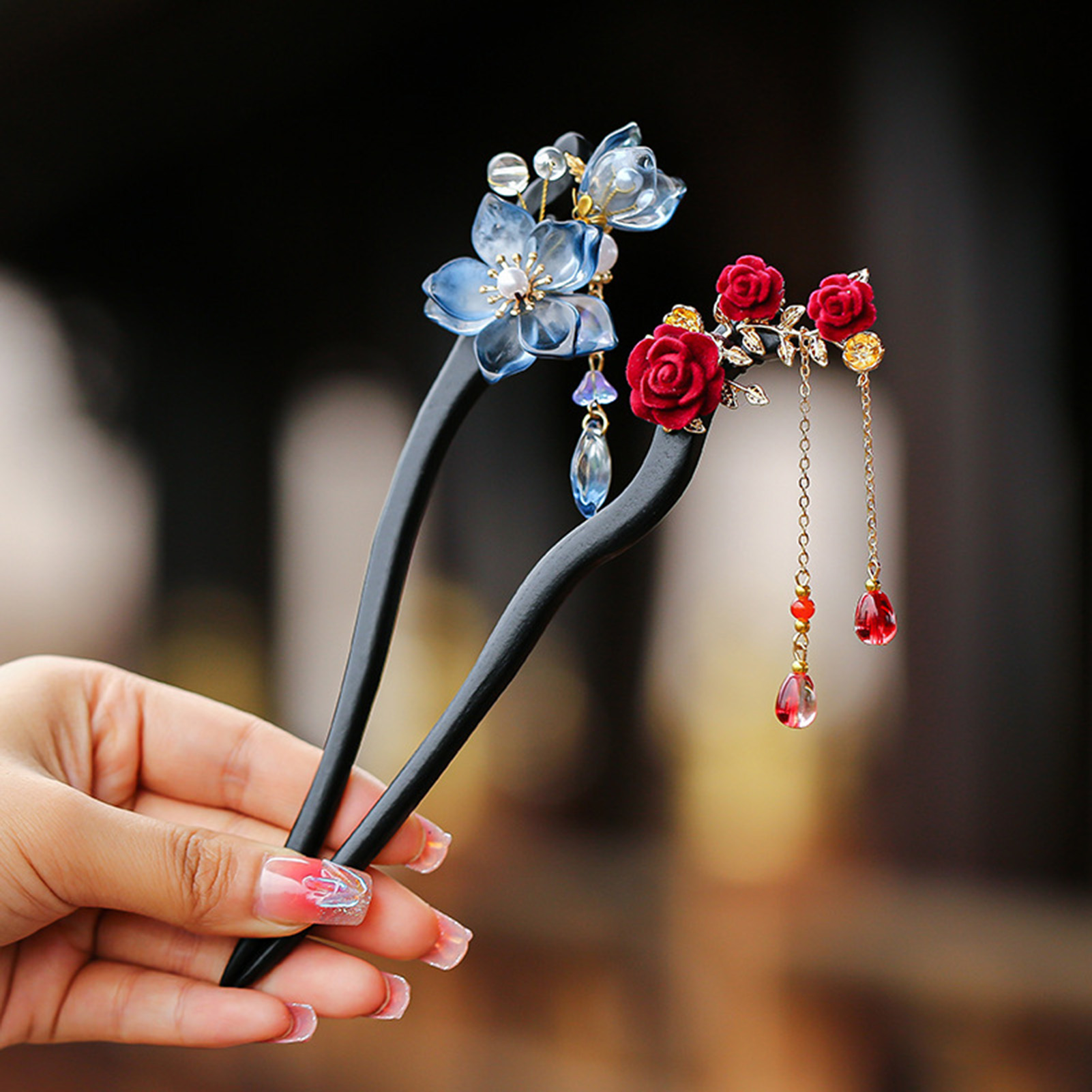 Horquilla de pelo estilo chino - Pearl Hair Pin reseña y precio