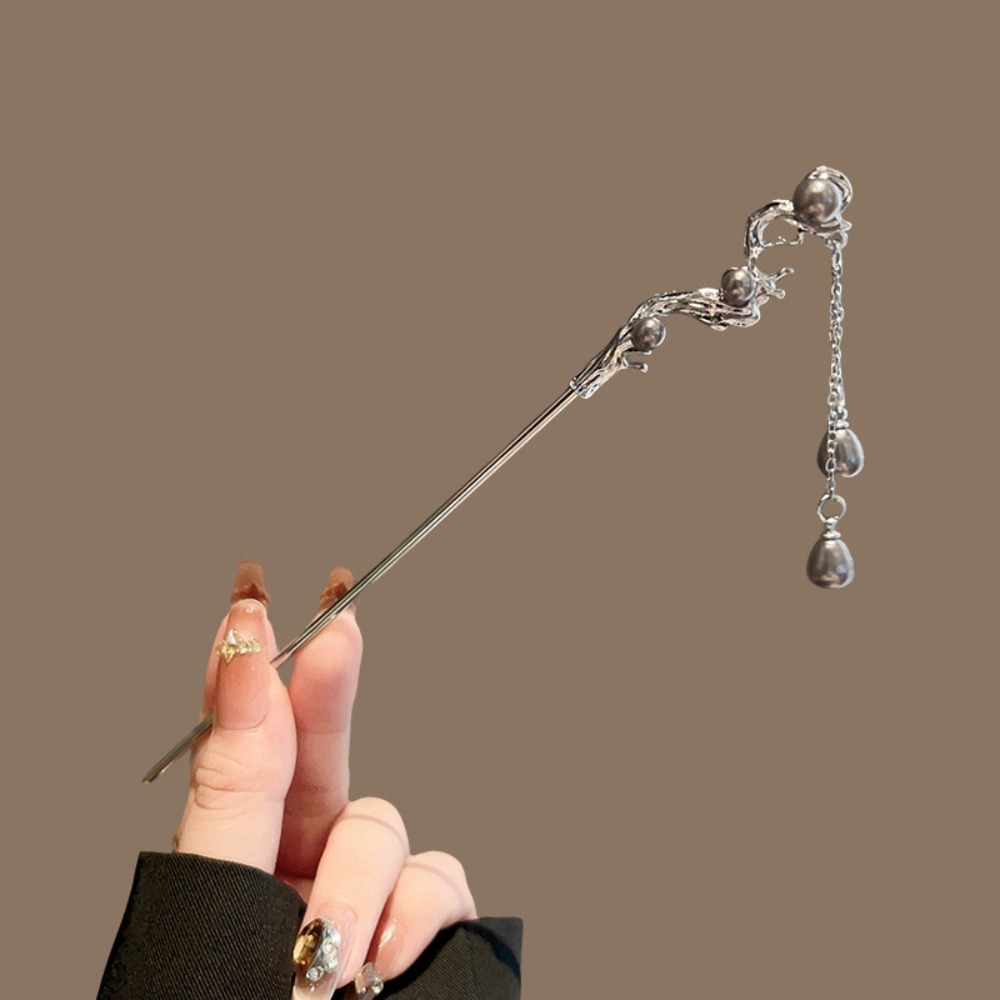 Horquilla china elegante, arte - Pearl Hair Pin reseña y precio