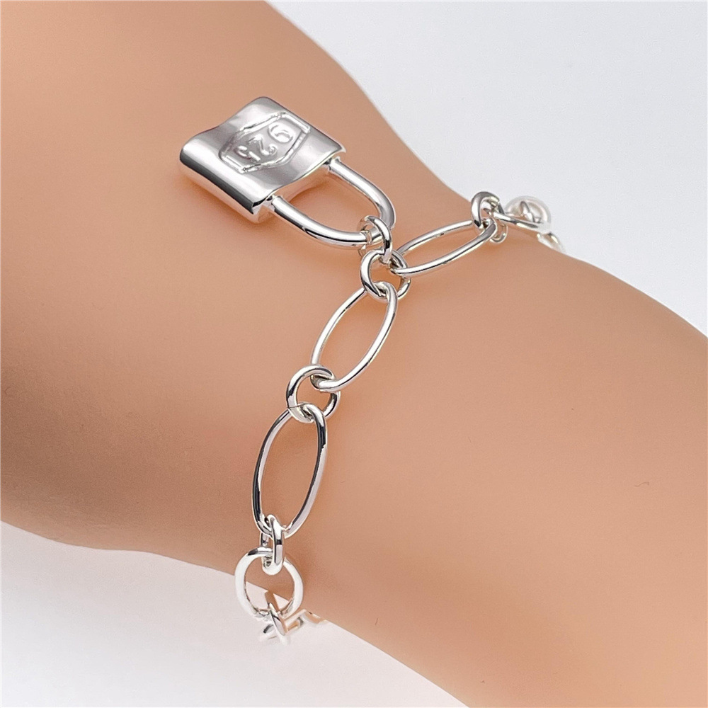 Pulseras de plata de ley 925 d - Women'S Affordable Accessories reseña y precio