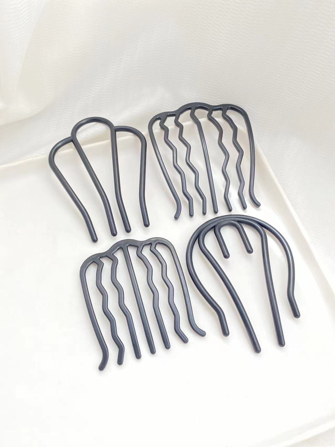 4 peines negros con diferentes - Women'S Accessories Designer reseña y precio