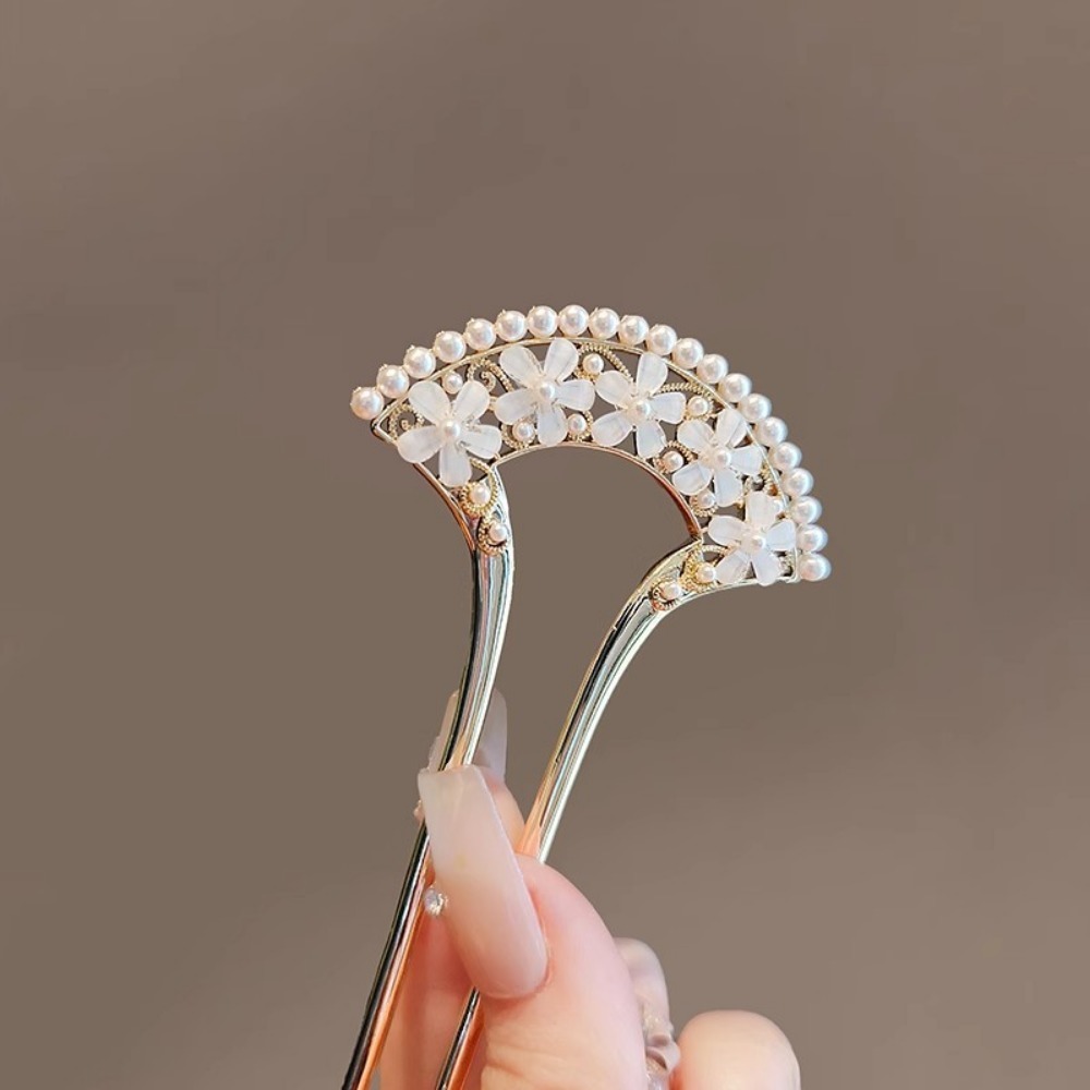 1 pieza exquisita moda elegant - Pearl Hair Pin reseña y precio