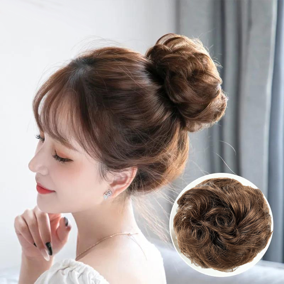 Extensiones de moño de pelo hu - Hair Band Elastic reseña y precio
