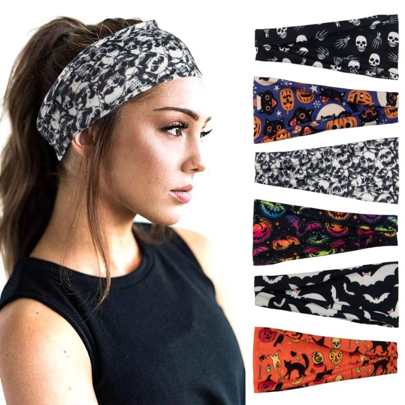 Diadema ancha con estampado bo - Women'S Running Accessories reseña y precio