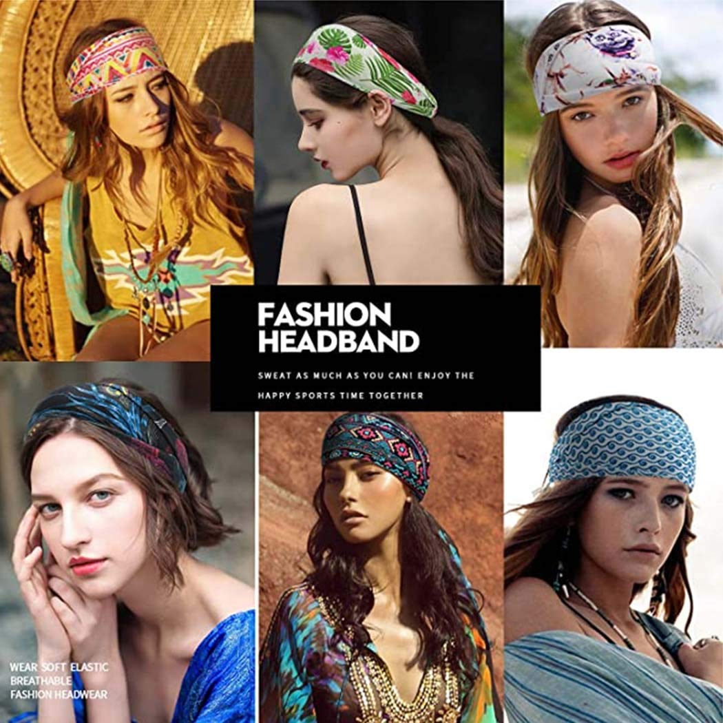 Diademas bohemias anchas para  - Women'S Running Accessories reseña y precio