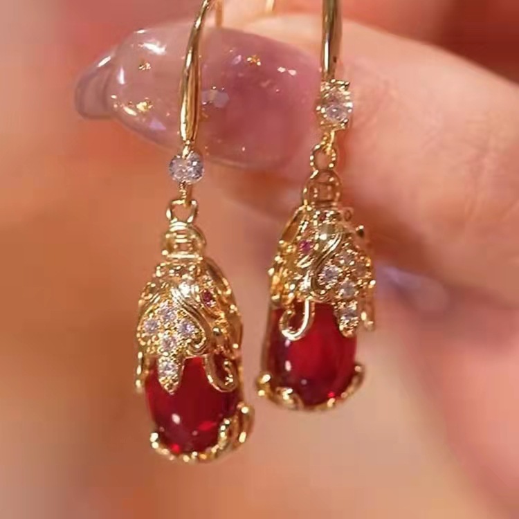 2025 tendencia Pixiu retro roj - Women'S Affordable Accessories reseña y precio