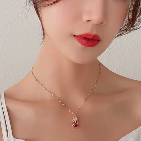 2025 tendencia Pixiu retro roj - Women'S Affordable Accessories reseña y precio