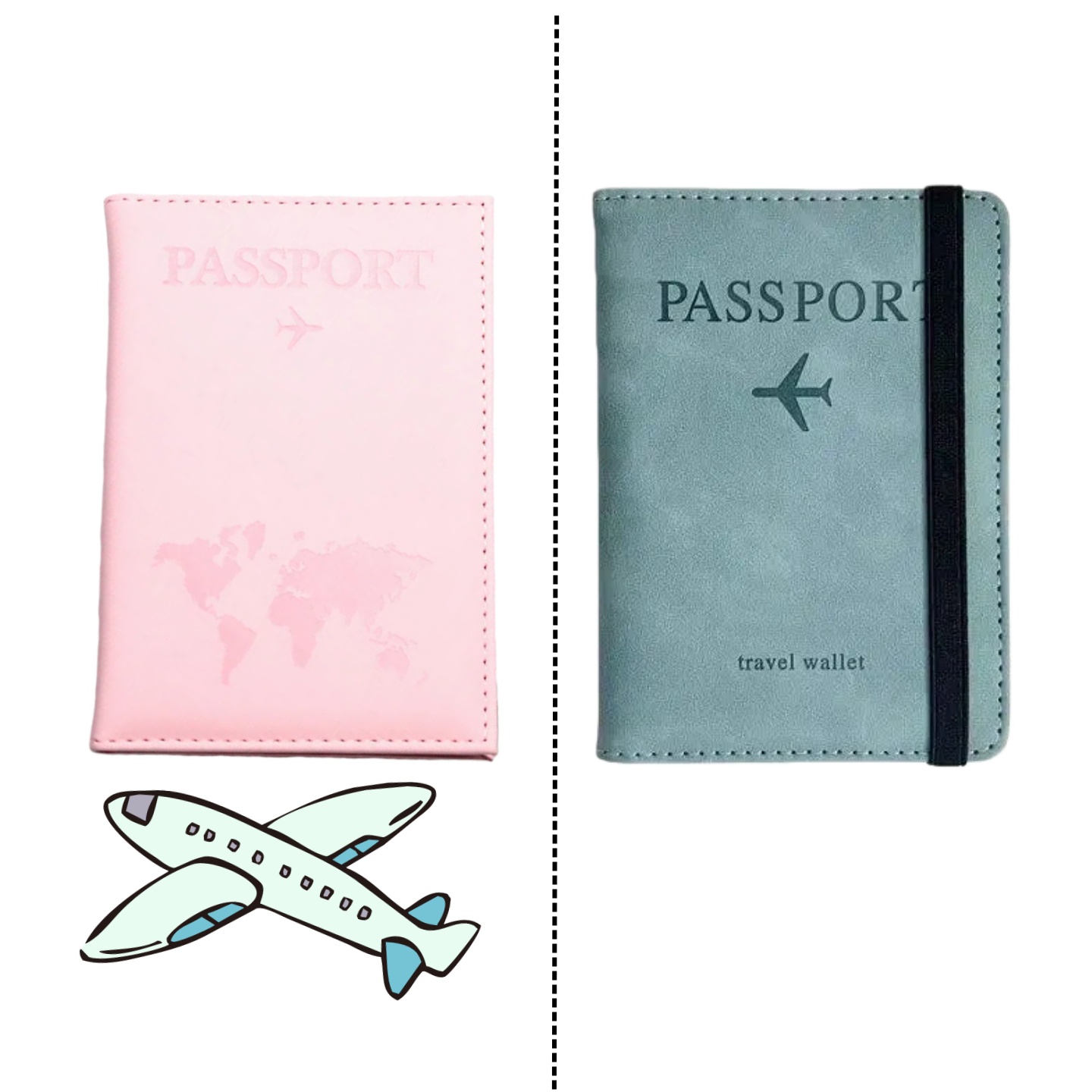 Funda de Pasaporte Vintage con - Women'S Accessories Wallet reseña y precio