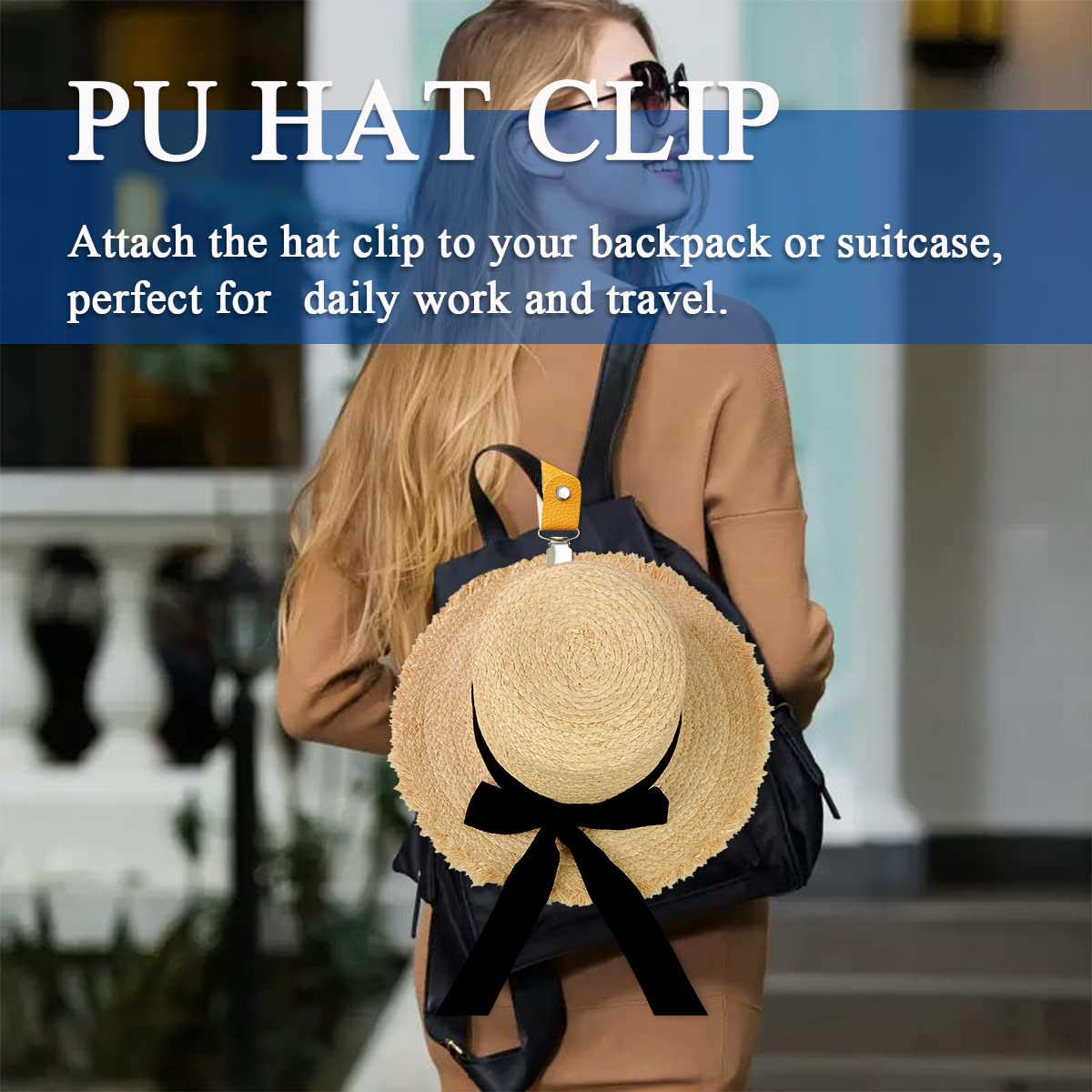 Clip para Sombrero de Cuero PU - Women'S Accessories Handbags reseña y precio