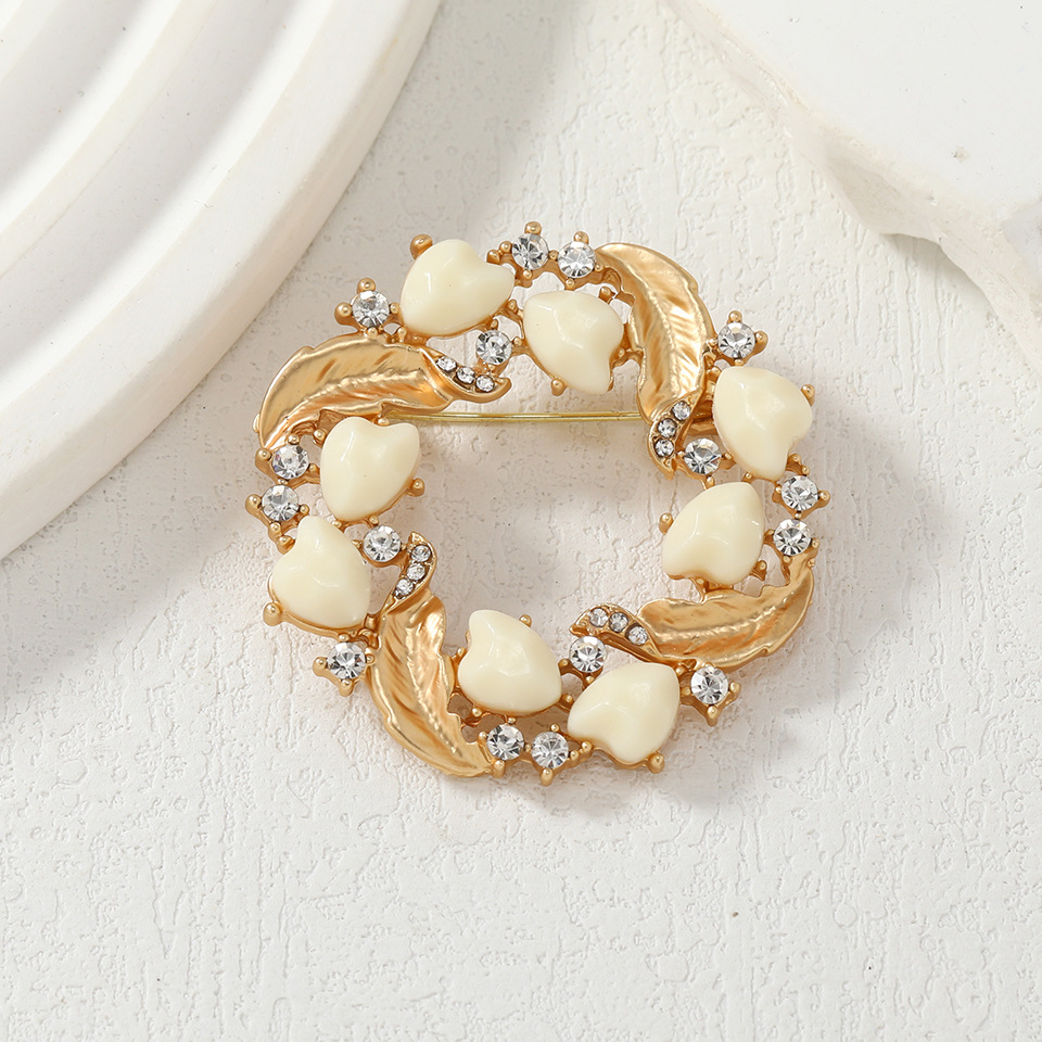 Broches Vintage de flores y pe - Women Accessories Bouquet reseña y precio
